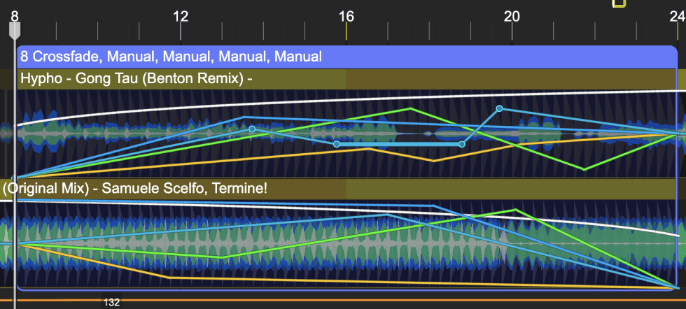 Add multiple effects to your transitions