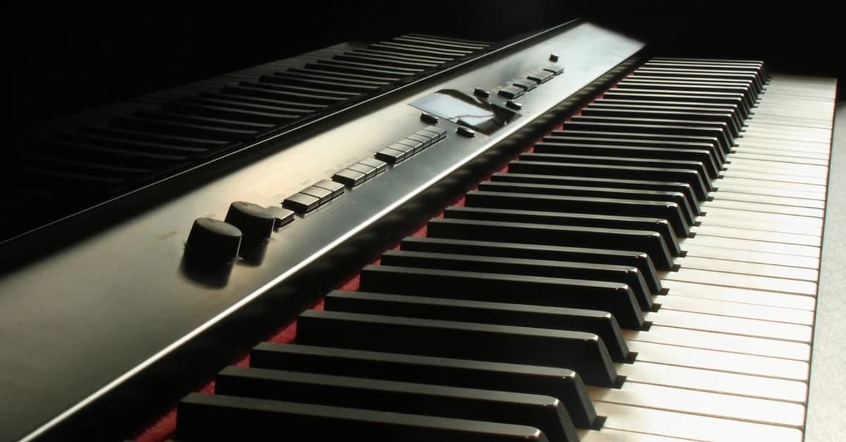 musical keys on your keyboard