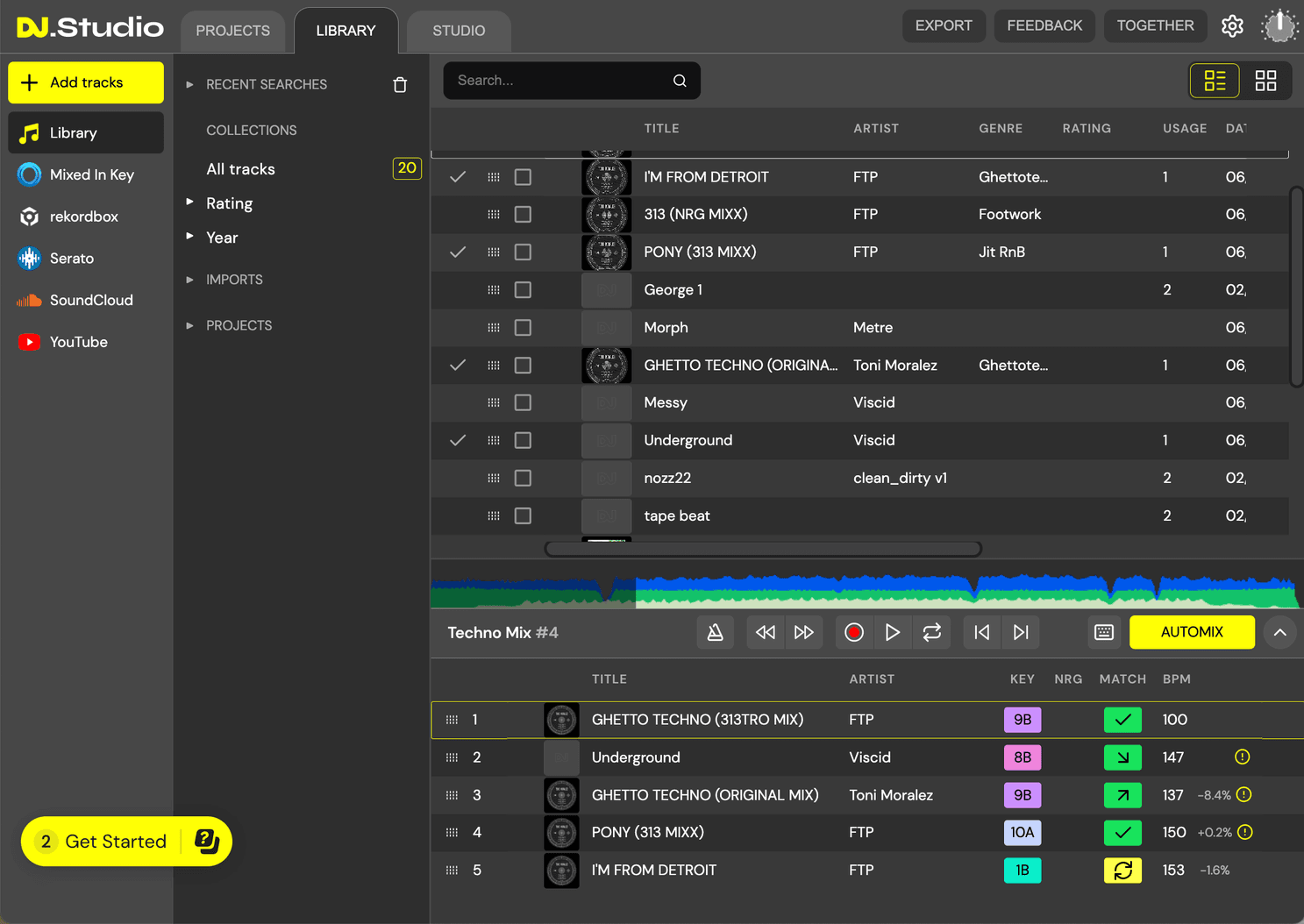 Manage your libraries